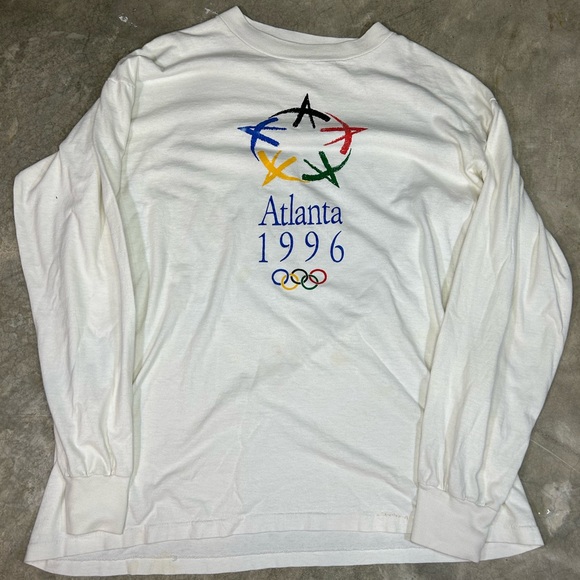 Mens 1996 Atlanta Olympics vintage shirt - Picture 1 of 8